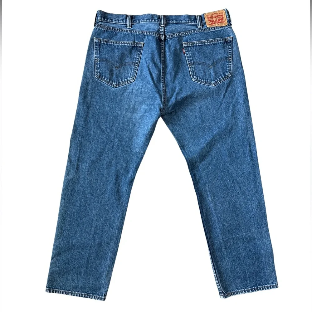 Levi's 505 Regular Fit Blue Jeans Men’s Size 42x32